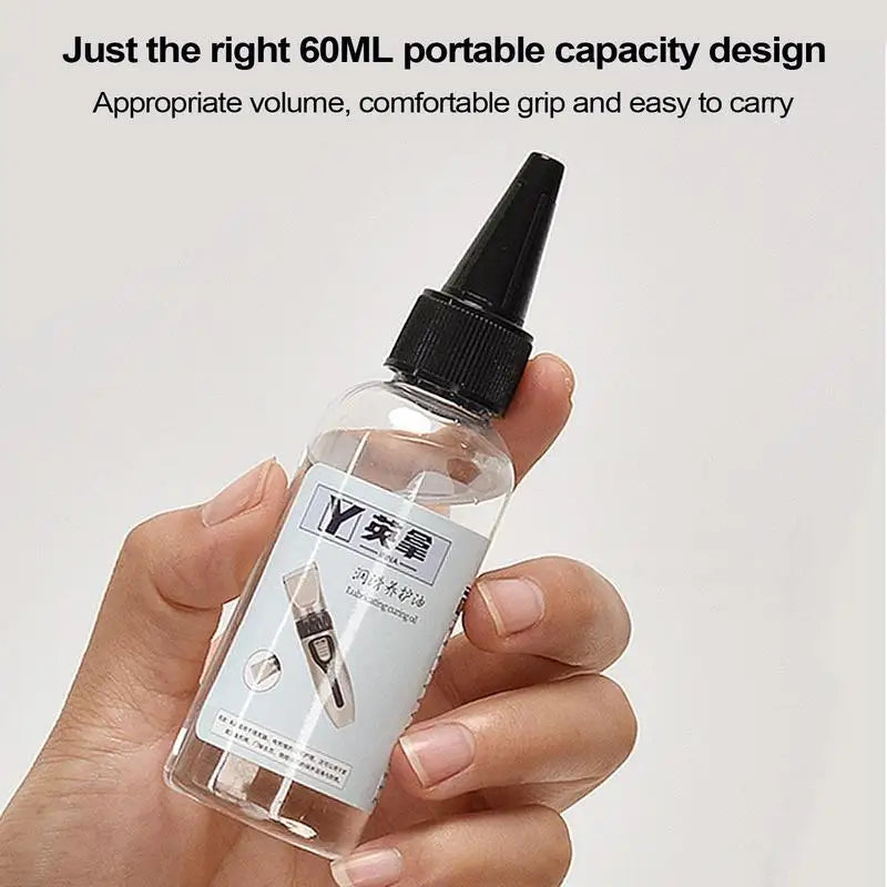 Hair Clipper Oil 60ml Oil for Clippers Hair Clipper Lubricant Oil Lubricant Hair Trimmer Blade Oil Prevent Rusting Sewing Oils