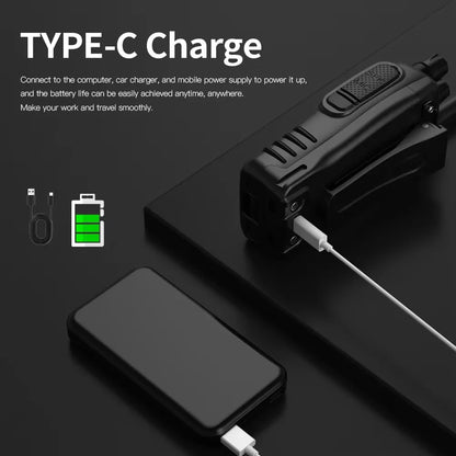Baofeng BF-888SD Digital Walkie Talkie UHF PMR446 MHz 16CH Long Range Two Way Radio Type-C Charging Noise Reduction Encrypted Ha