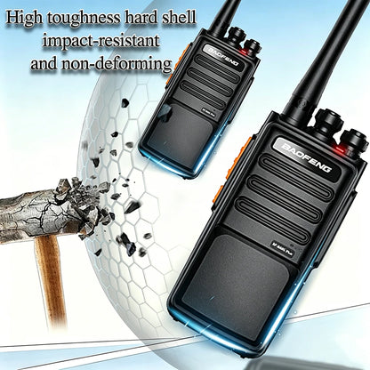 BAOFENG BF-888S Plus PMR446 License Free Two Way Radio Portable Walkie Talkie VOX Micro USB Rechargeable For EU Family Team Use