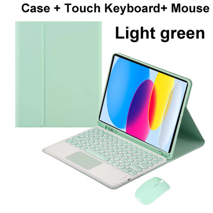 For iPad 11th Case Generation 11 Inch A16 2025, Bluetooth keyboard Covers For Apple iPad 11th Case 2025 Funda