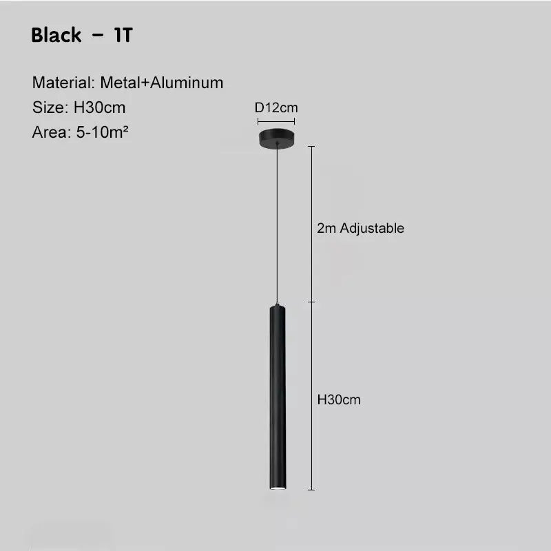 Nordic LED Cord Pendant Lighting for Kitchen Bedside Adjustable Line Suspended Hanging Lamps Chandelier Lights for Restaurant