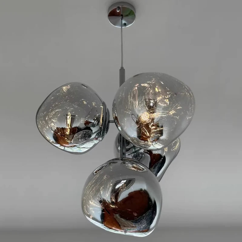 Modern Lava LED Pendant Light PVC Lights Kitchen Hanging Light Fixtures Indoor Decor Living Room Ceiling Lighting Chandelier