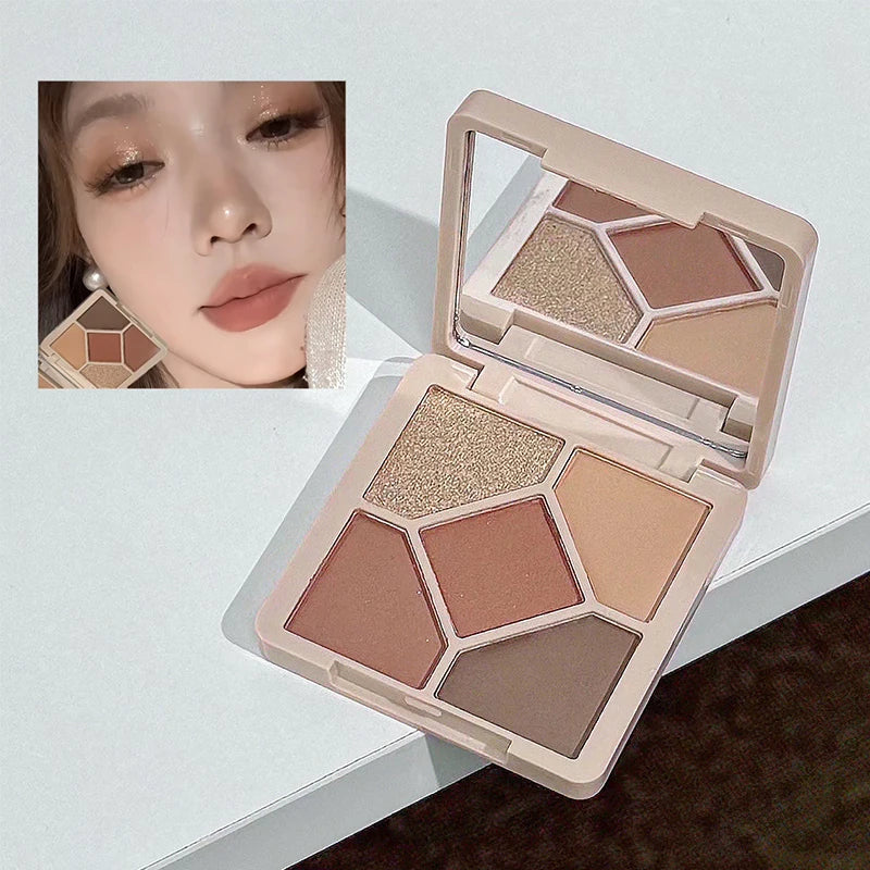Makeup Gift Box Butterfly Bow Heart Limited Lipstick Powder Blush Eyeshadow Makeup Gift Box Set and Necklace Gifts for Women