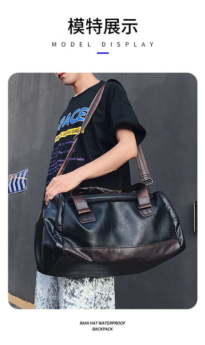 Tilorraine 2025 new men's travel bag, handbag, shoulder large capacity bag can hold shoes