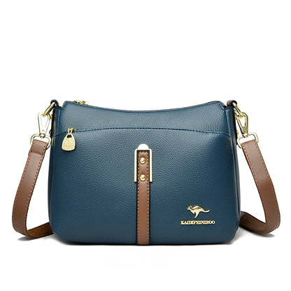 Genuine High Quality Soft Leather Women's Handbag Trend Designer Female Crossbody Bag Casual Shoulder Messenger Handbags 2025