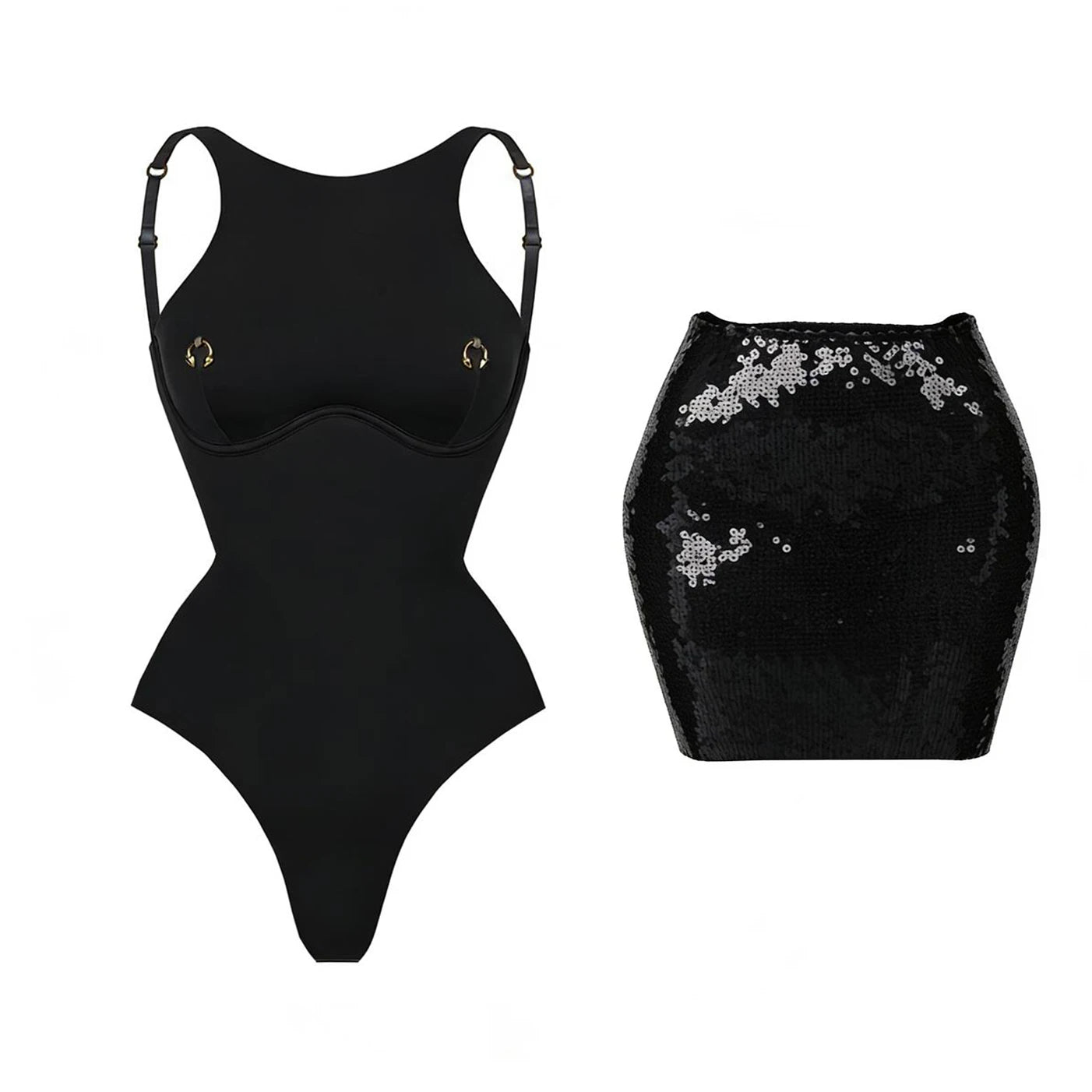 2026 2Pcs Sexy Women One Piece Swimsuit Female Swimwear Solid Biquini High Cut Monokini Push Up Swim Suits Bathingsuit Beachwear
