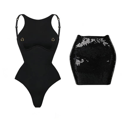 2026 2Pcs Sexy Women One Piece Swimsuit Female Swimwear Solid Biquini High Cut Monokini Push Up Swim Suits Bathingsuit Beachwear