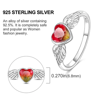 Original 925 Sterling Silver Ring Colorful Diamonds Cubic Zircon Finger Ring For Women Jewelry Wedding Engagement Birthday Gift