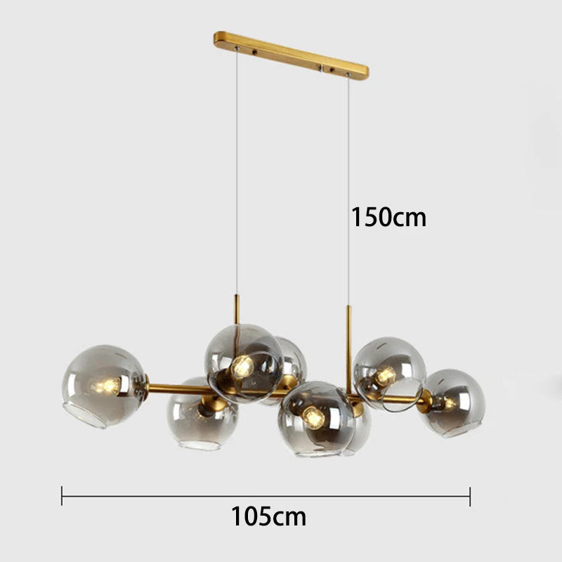 Modern home decor led lights pendant light lamps for living room Chandeliers for dining room hanging light indoor lighting