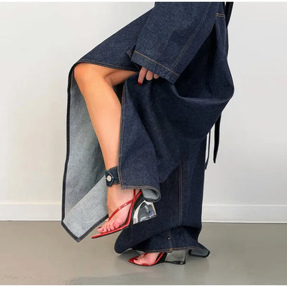 Street Lapel Cropped Coat Shorts Set Women's Solid Single Button Full Sleeve Jackets Ruffles Short Pants 2026 New Lady Outfits