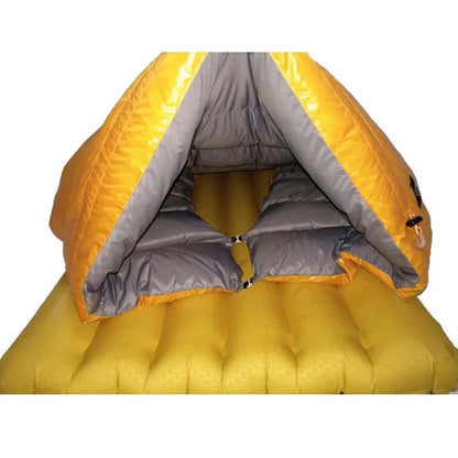 Ice Flame 800FP Quilt Ultralight Envelope Duck Sleeping Bag Mat Underquilt For Hammock Backpacking Camping Hiking