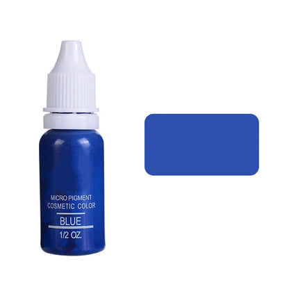 15ml Pigment Ink Color Permanent Makeup Microblading Supplies Eyebrow Shading Micropigmentation Cosmetic Tattoo Ink Lip Eyeliner
