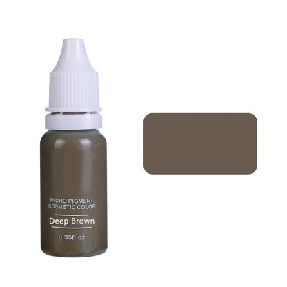 15ml Pigment Ink Color Permanent Makeup Microblading Supplies Eyebrow Shading Micropigmentation Cosmetic Tattoo Ink Lip Eyeliner