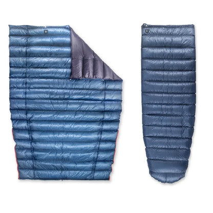 Ice Flame 800FP Quilt Ultralight Envelope Duck Sleeping Bag Mat Underquilt For Hammock Backpacking Camping Hiking