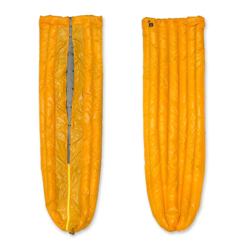 Ice Flame 800FP Quilt Ultralight Envelope Duck Sleeping Bag Mat Underquilt For Hammock Backpacking Camping Hiking