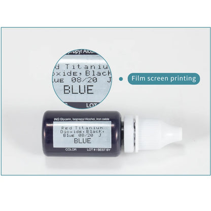 15ml Pigment Ink Color Permanent Makeup Microblading Supplies Eyebrow Shading Micropigmentation Cosmetic Tattoo Ink Lip Eyeliner