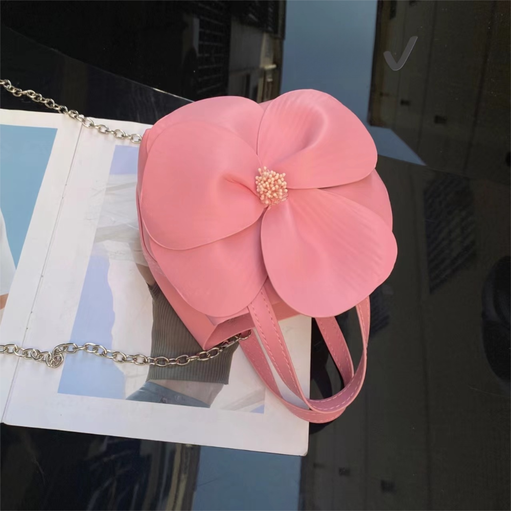 Innovative Chinese-Style Floral Bucket Bag Drawstring French Mini Tote Bag Flower Bucket Purse Women Luxury Designer Handbags