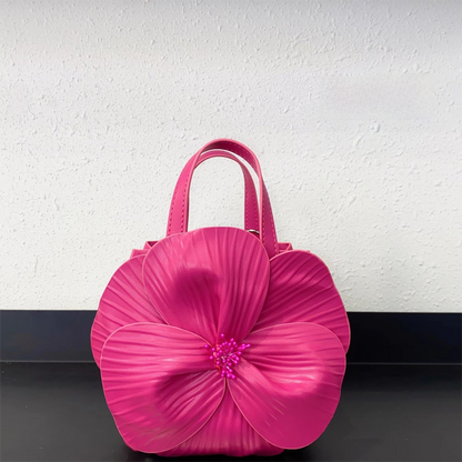 Innovative Chinese-Style Floral Bucket Bag Drawstring French Mini Tote Bag Flower Bucket Purse Women Luxury Designer Handbags