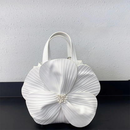 Innovative Chinese-Style Floral Bucket Bag Drawstring French Mini Tote Bag Flower Bucket Purse Women Luxury Designer Handbags