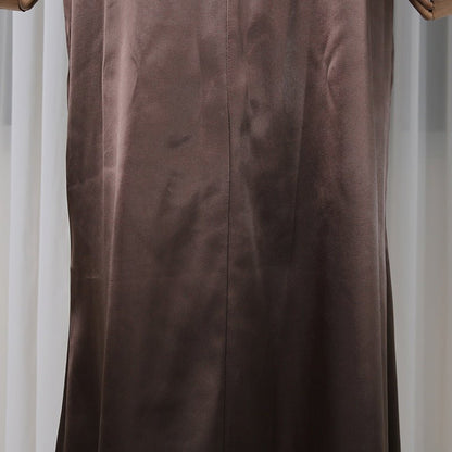 Corset Peplum Top & Maxi Skirt Set (MS396)