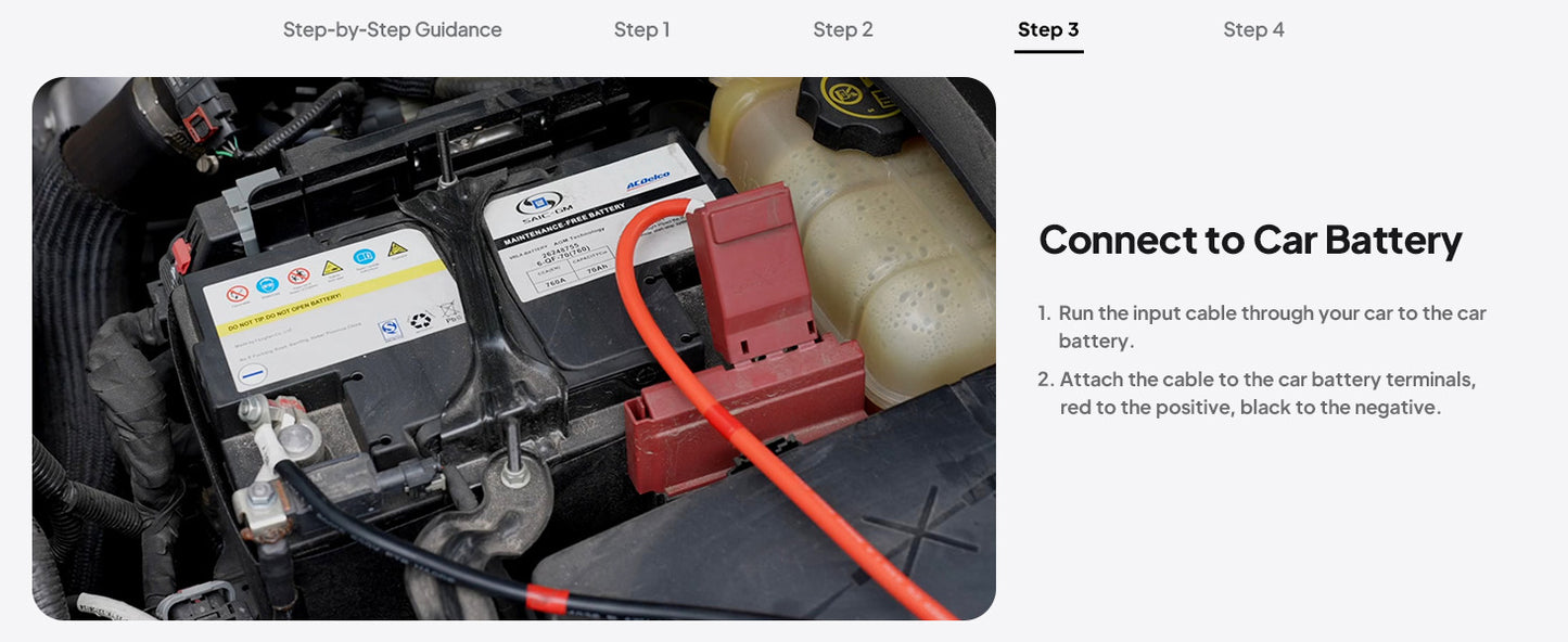 【Brand New】BLUETTI Charger 1 560W Alternator Charger Fast DC-DC Charging for Power Stations 6X Faster Than Car Lighter