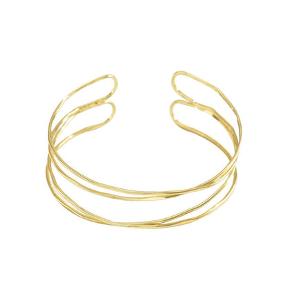 Multi-Layer Geometric Arm Cuff Bracelet (MAC410)