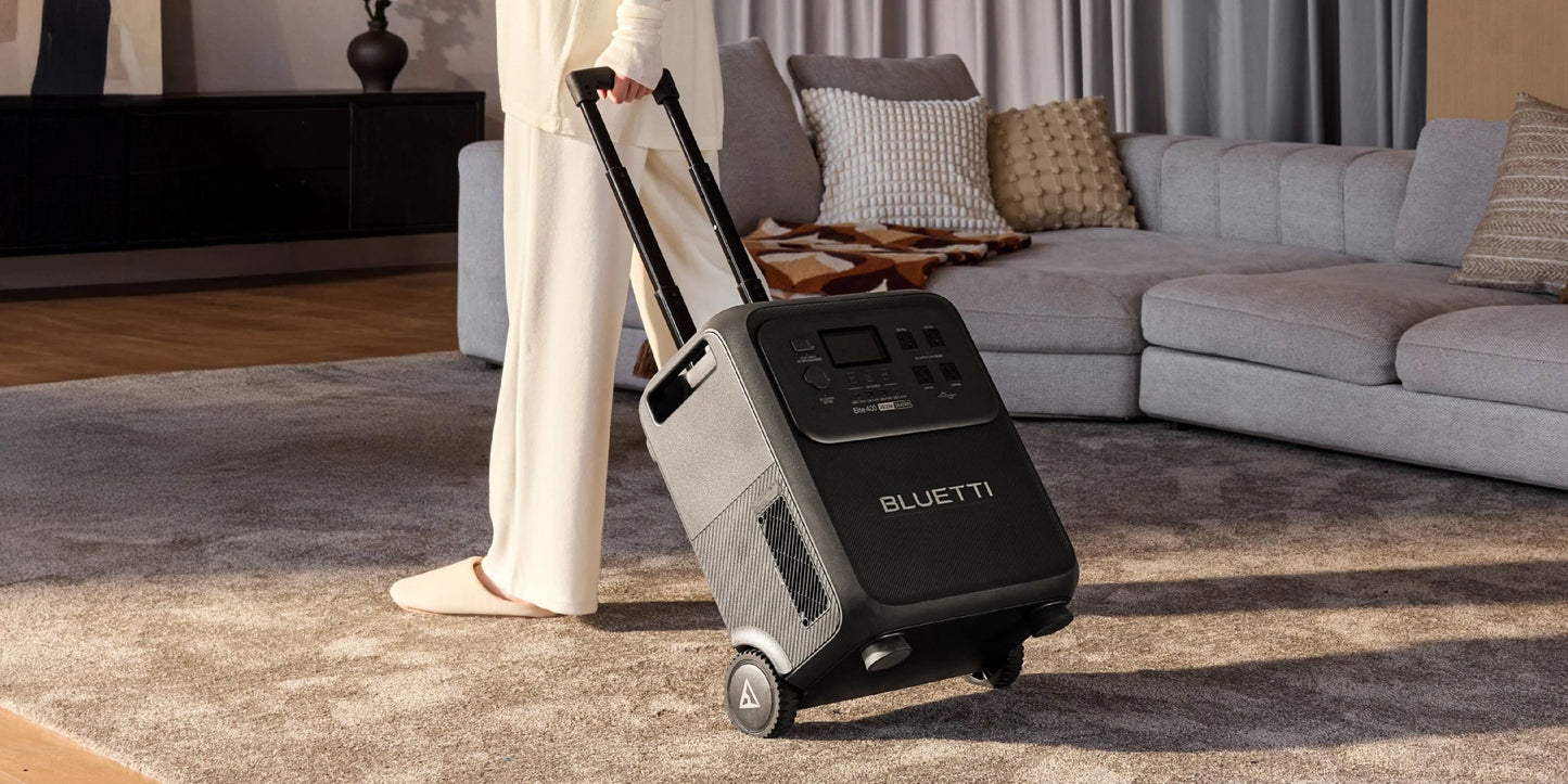 BLUETTI Elite 400 3840Wh Solar Generator with 200W/350W Solar Panels Kit High Capacity Portable Power Station for Home Backup