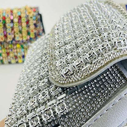 Premium Crystal Rhinestone Evening Clutch Bag (MAC427)