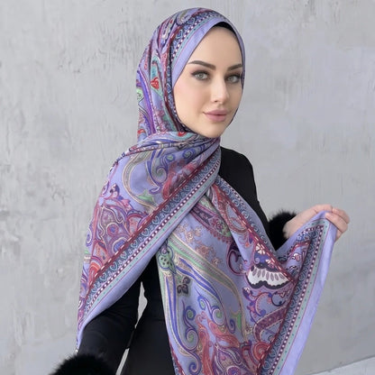 Printed Hijab Scarf(MH239)