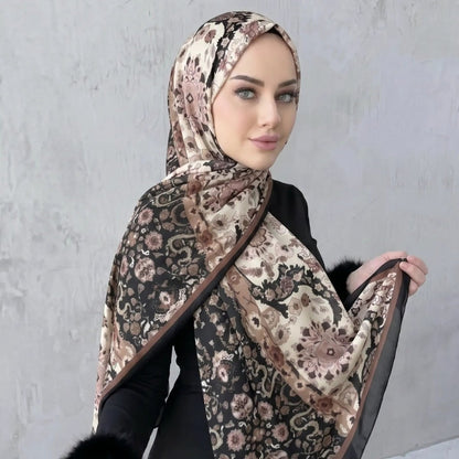 Printed Hijab Scarf(MH239)