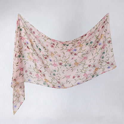 Watercolour Print Hijab Shawl(MH229)