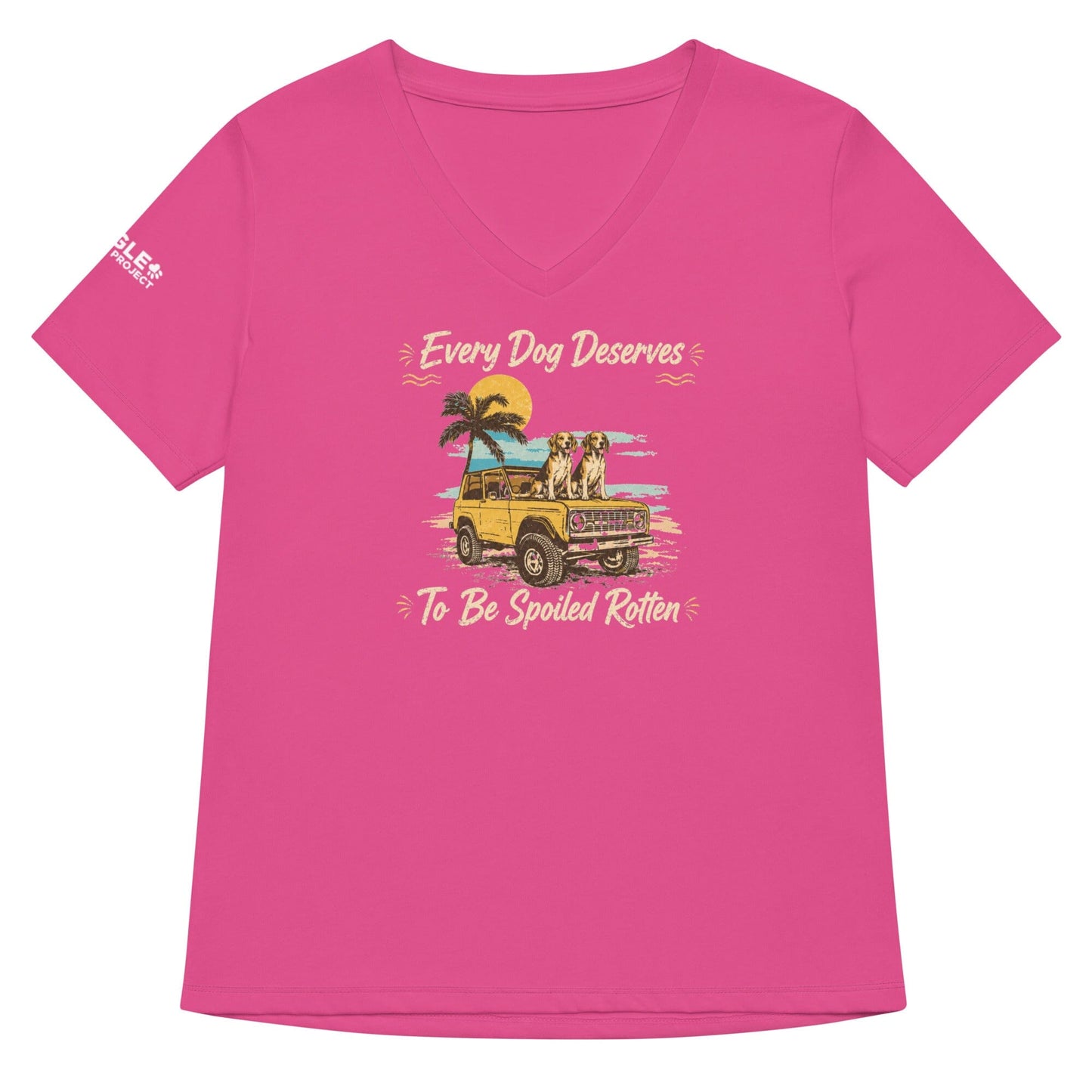 Spoiled Rotten Ladies V Neck (All Profit Donated)
