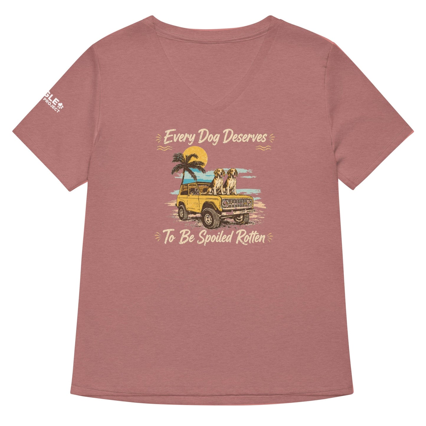 Spoiled Rotten Ladies V Neck (All Profit Donated)