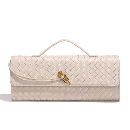 Woven PU Leather Clutch Bag(MAC432)