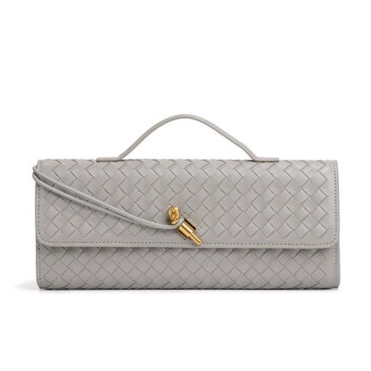 Woven PU Leather Clutch Bag(MAC432)