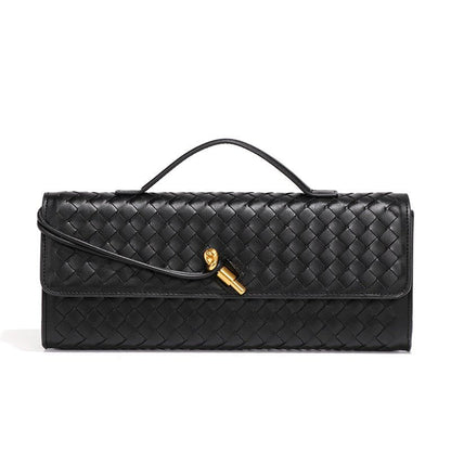 Woven PU Leather Clutch Bag(MAC432)
